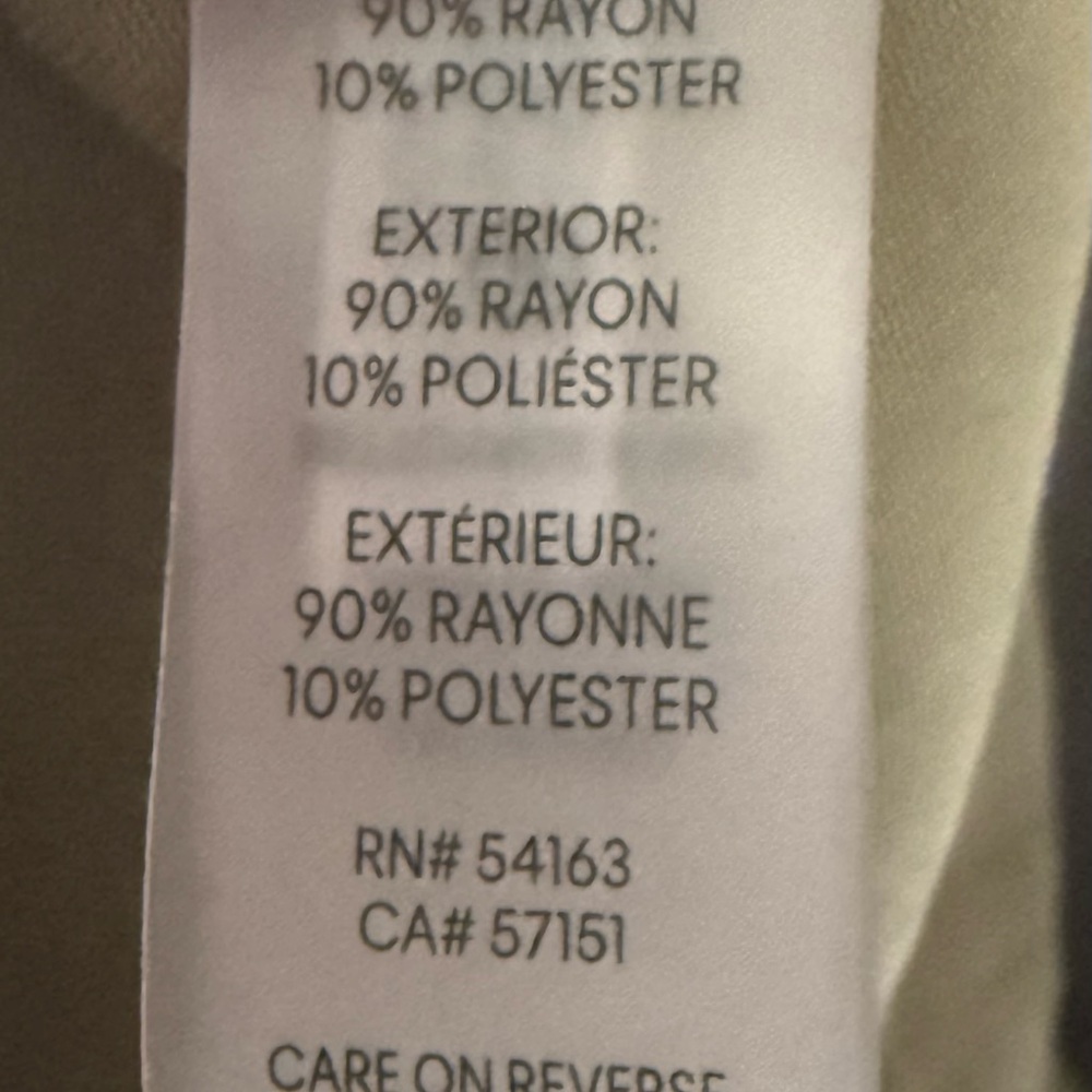 Calvin Klein Women’s Olive Green Zip-Up Shirt Dress! Small! - Picture 6 of 10